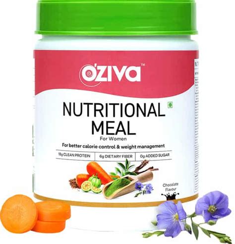 Buy OZIVA NUTRITIONAL MEAL FOR WOMEN CHOCOLATE (500G) | CALORIE CONTROL ...