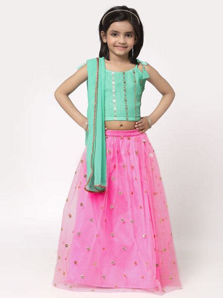 Net Sequins Embroidered Lehenga Set with Dupatta – Mystudiorasa