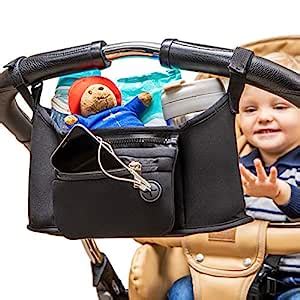 Buy Scandinavian Style Universal Baby Stroller Organizer Caddy Bag │2 ...