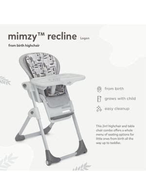 Buy Joie High Chair Mimzy Recline Logan Birth Online