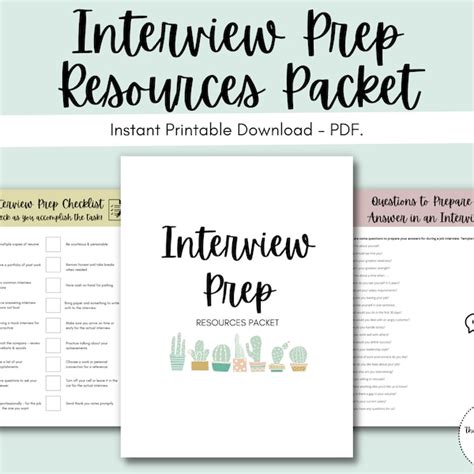 Job Interview Checklist Template 的图像结果