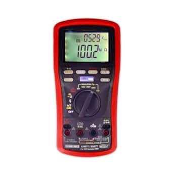 KUSAM-MECO True RMS Digital Insulation Multimeter|23 functions 73 ranges|Easy To Operate| 1 Year ...