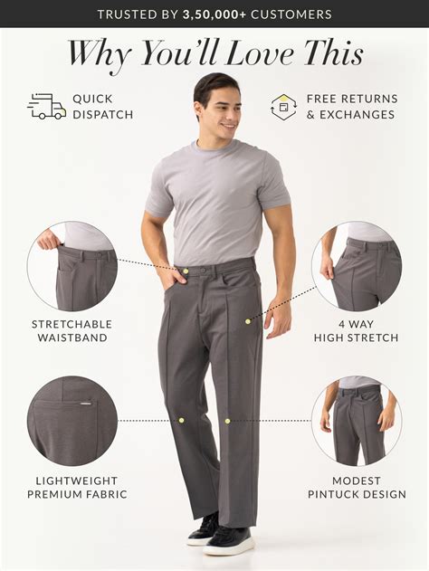 Buy Pablo Grey Relaxed Fit Pintuck Pants For Men Online