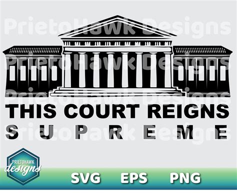Supreme Court Clipart Black And White