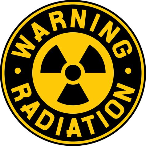 Radioactive Warning Symbol at Jackson Nicolle blog