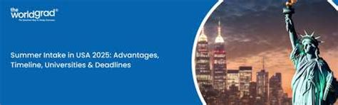 Summer Intake in USA 2025