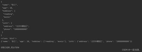 JSON در Python 的图像结果