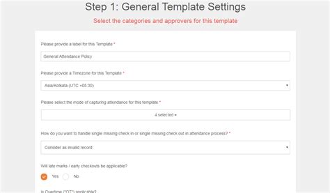 How do I add an attendance template? - Quikchex Knowledge Base