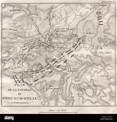 Battle of Preussisch-Eylau (Bagrationovsk) 1807, East Prussia. Russia ...