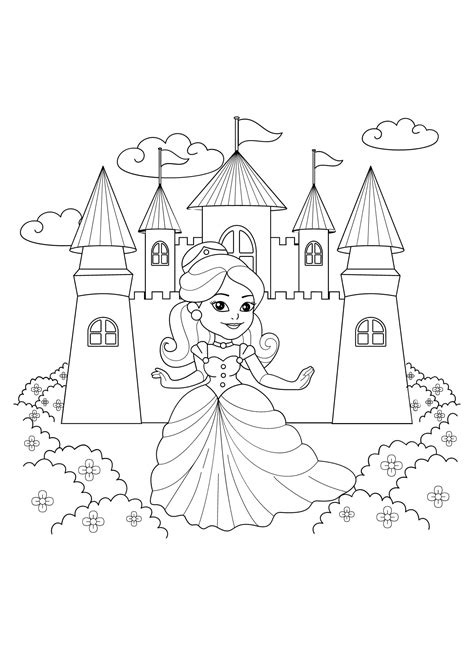 Image result for Princess Coloring Pages Printable