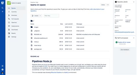 Image result for Bitbucket Repository Structure