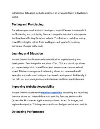 Image result for How to Debug Using Inspect