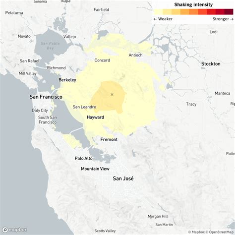 Earthquake: 3.8 quake hits in San Ramon, Calif. - Los Angeles Times