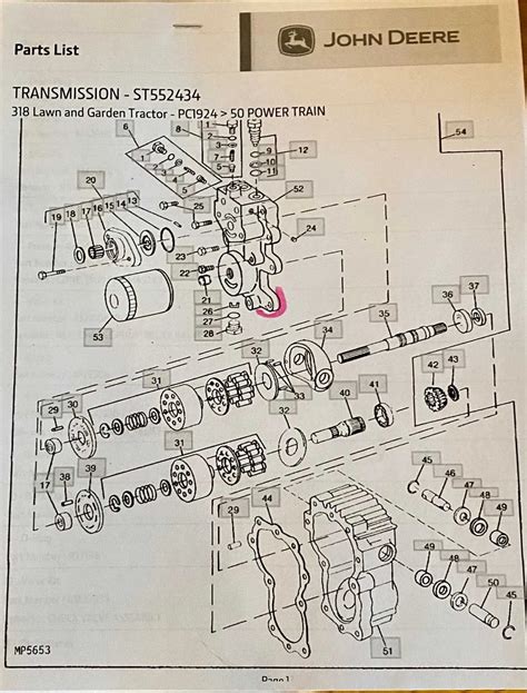 John Deere 318 Parts Diagram Guide