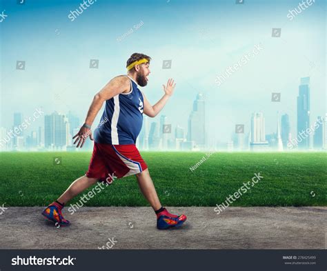 Fat Guy Running 的图像结果