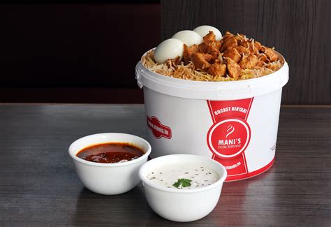Bucket Chicken Biryani Boneless – Mani's Dum Biryani