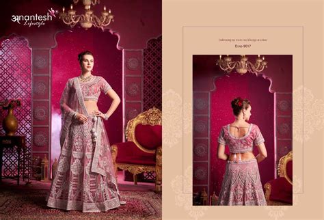 Anantesh Bridal Couture Vol 4 Bridal Wear Lehenga Choli Collection