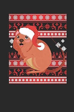 Ugly Christmas - Quokka: Blank Lined Notebook / Journal (6 X 9 -120 ...