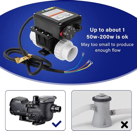 Buy Etotel Hot tub Heater H20-RS1, Fit for Some Hot Tubs,Bathtub ...