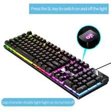 YINDIAO YINDIAO K500 Keyboard Wired USB Computer Gaming Device Office ...
