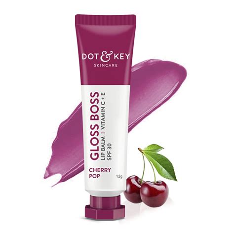 Buy Dot & Key Cherry Lip Balm SPF 30 for Smooth Soft Lips | Shea Butter ...