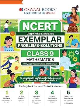 Oswaal NCERT Exemplar (Problems - Solutions) Class 9 Mathematics Book ...