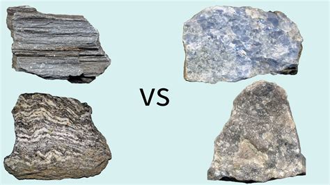 Metamorphic rocks: formation, types, examples