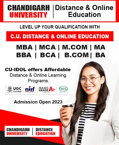 Distance Learning Chandigarh University