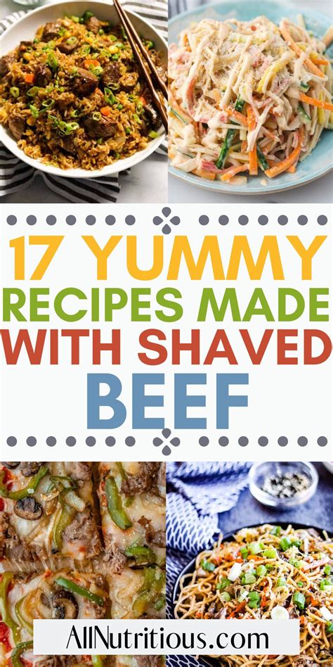 17 Tender Shaved Beef Recipes