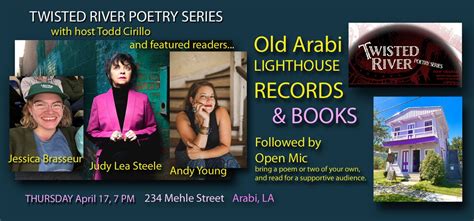 Twisted River Poetry Featuring Andy Young, Judy Lea Steele & Jessica ...