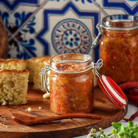 Spicy Hot Pepper Spread Recipe: Bomba Calabrese - She Loves Biscotti