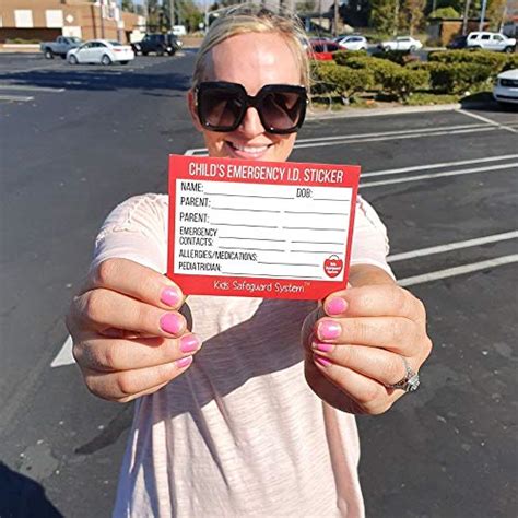 Emergency Identification Car Seat Stickers (2 Stickers Included)- Buy ...