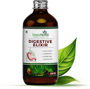 Simply Herbal Digestive Syrup, Tonic Enriched With 37 Digestion Enzymes ...