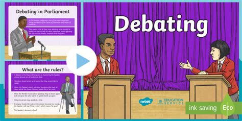 Debating: Debate Structure Teaching Wiki - Twinkl