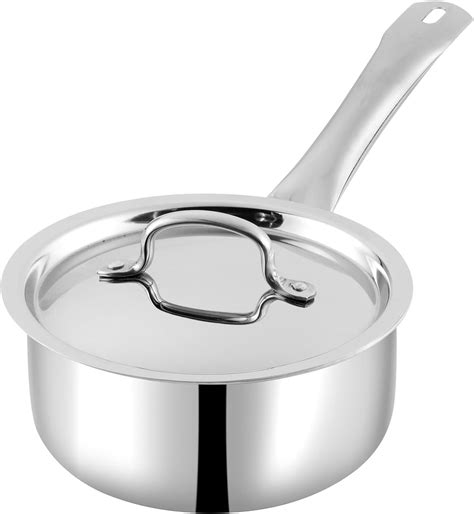 Vinod Smart Triply Stainless Steel Extra Deep Saucepan 20cm (3 Liter)