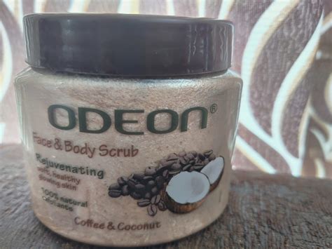 Odeon Coffee Coconut Rejuvenating Exfoliating Body Scrub 300ml : Amazon ...