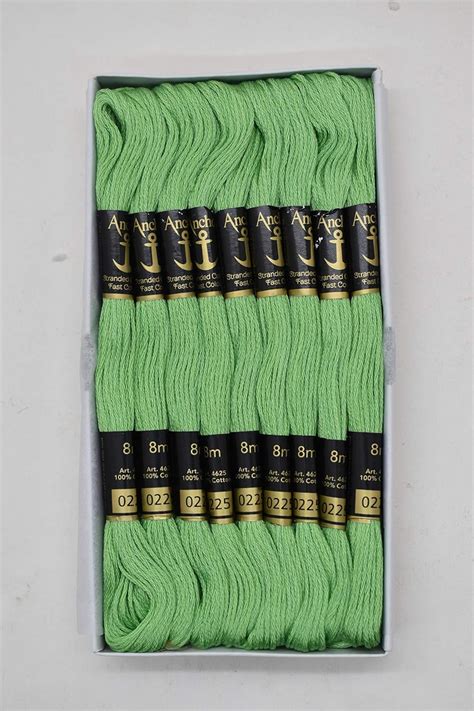 Anchor Thread Stranded Cotton Skiens Cross/Long Stitched Embroidery ...
