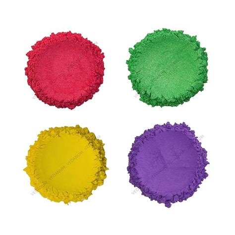 Vedanum Pixels Premium Mica Colors, Pearl Finish Pigments for Soap ...