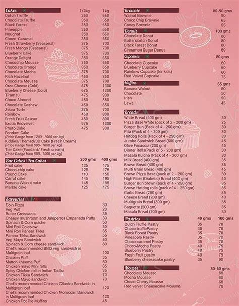 Menu at CFB Fresh Delights, Mumbai, 1