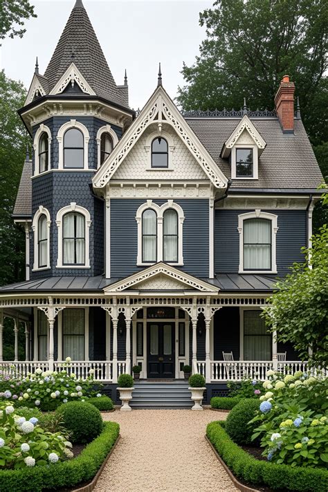 23 Black Victorian Houses That Will Paint Your World Dark and Dreamy ...