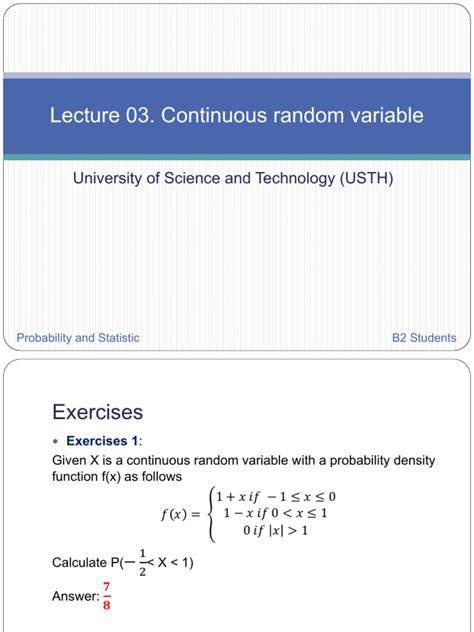 Random Variable Given Continous 的图像结果