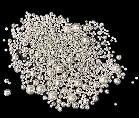 Silver Pearl Sugar Sprinkles Candy 120g/ 4.2oz Mixing Size Baking Cake ...