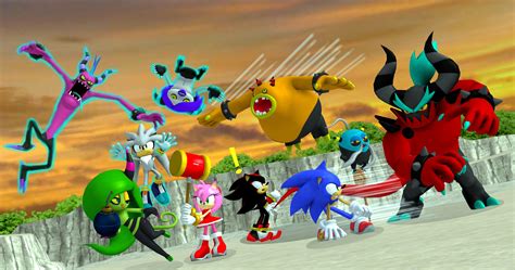 Sonic - The Hedgehogs vs. The Deadly Six by OscarVelazquez