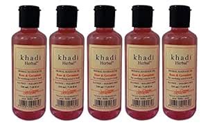 Buy Khadi herbal Rose and Geranium Massage Oil Without Mineral Oil (SLS ...