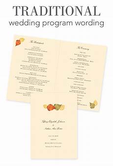 Wedding Program Wording Ideas by How To Word Your Wedding Programs Invitations By Wedding Program Wording Ideas
