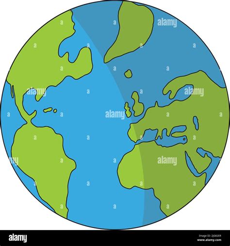 Earth illustration clipart, Earth Day clipart Stock Vector Image & Art ...