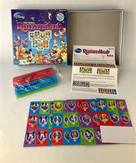 NOVO Disney Kids Edition Rummikub divertido jogo | Ubuy India