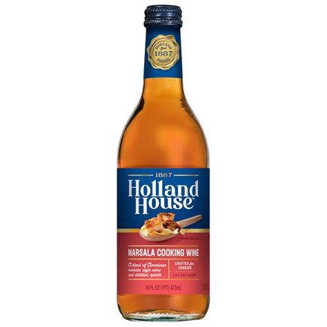 Holland House Marsala Cooking Wine - Shop Vinegar & Cooking Wine at H-E-B