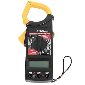 Clamp Meter Multimeter, Volt Meter Tester with Automatic AC DC Mode ...