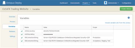 Image result for Modify Octopus Variables